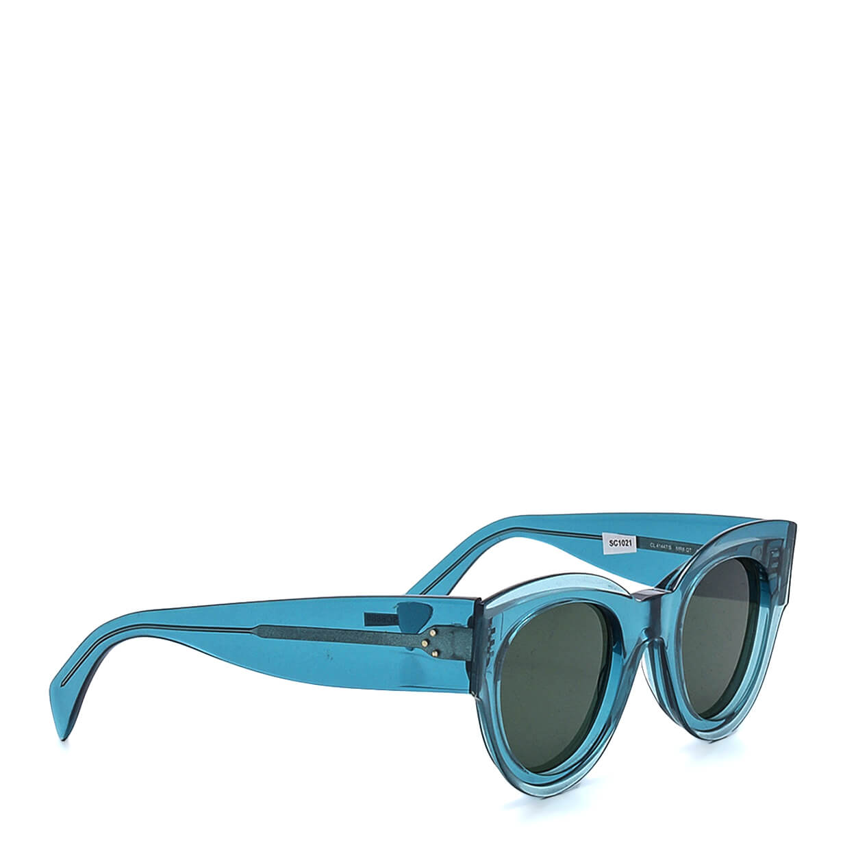 Celine - Turquoise Cat Eye Sunglasses
